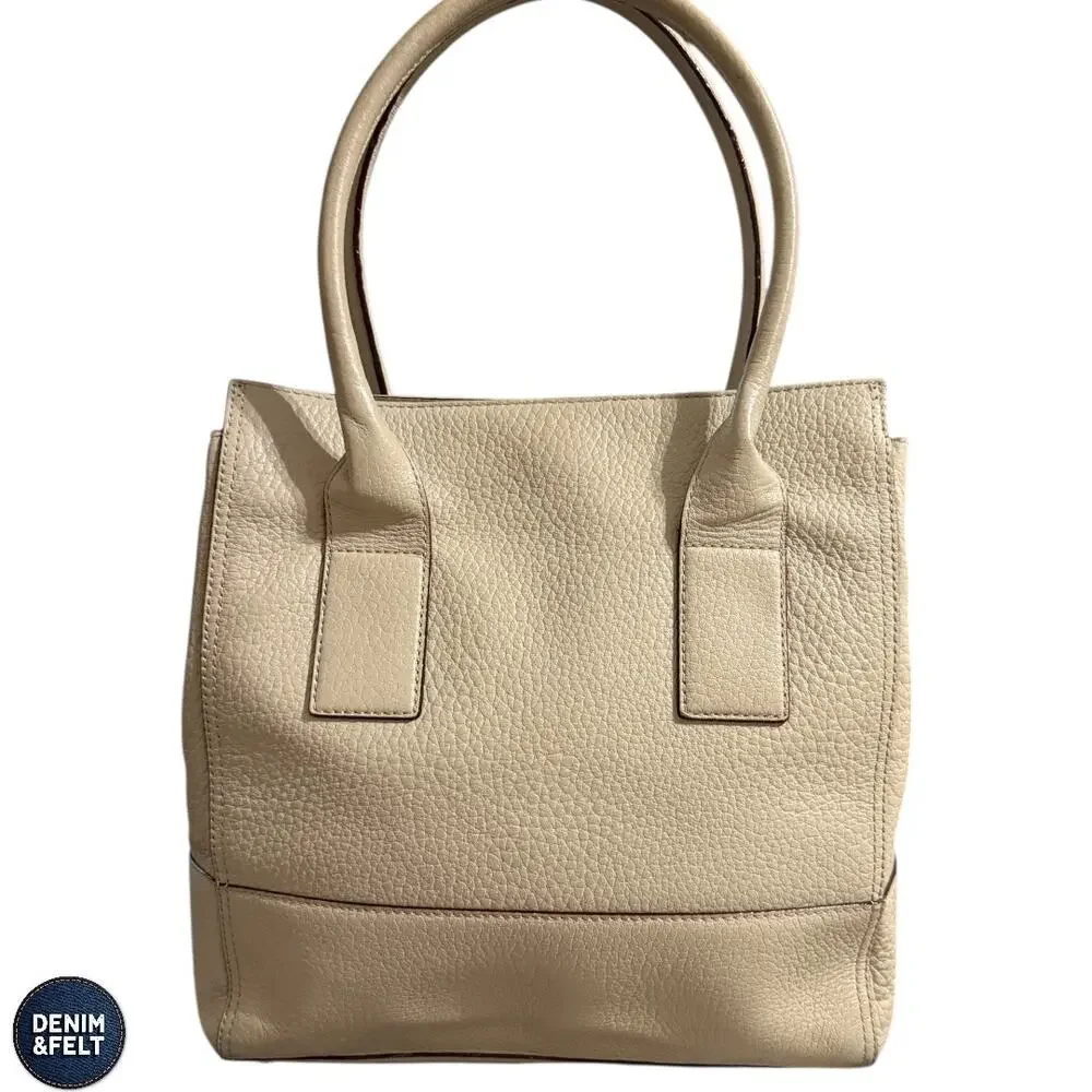 Kate Spade Southport Avenue Linda Large Leather Tote Sand‎ Pearl Work Travel